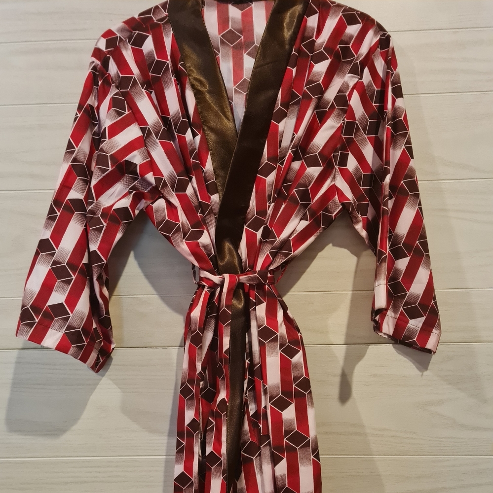 Ankara Print Unisex Lounge Robe
